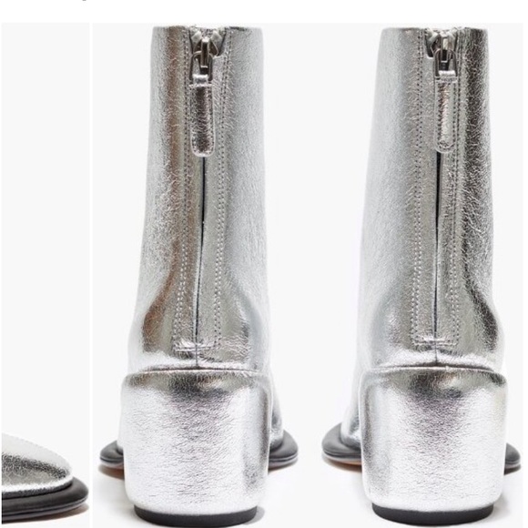 3.1 Phillip slim Metallic Naomi Bootie - Picture 3 of 5